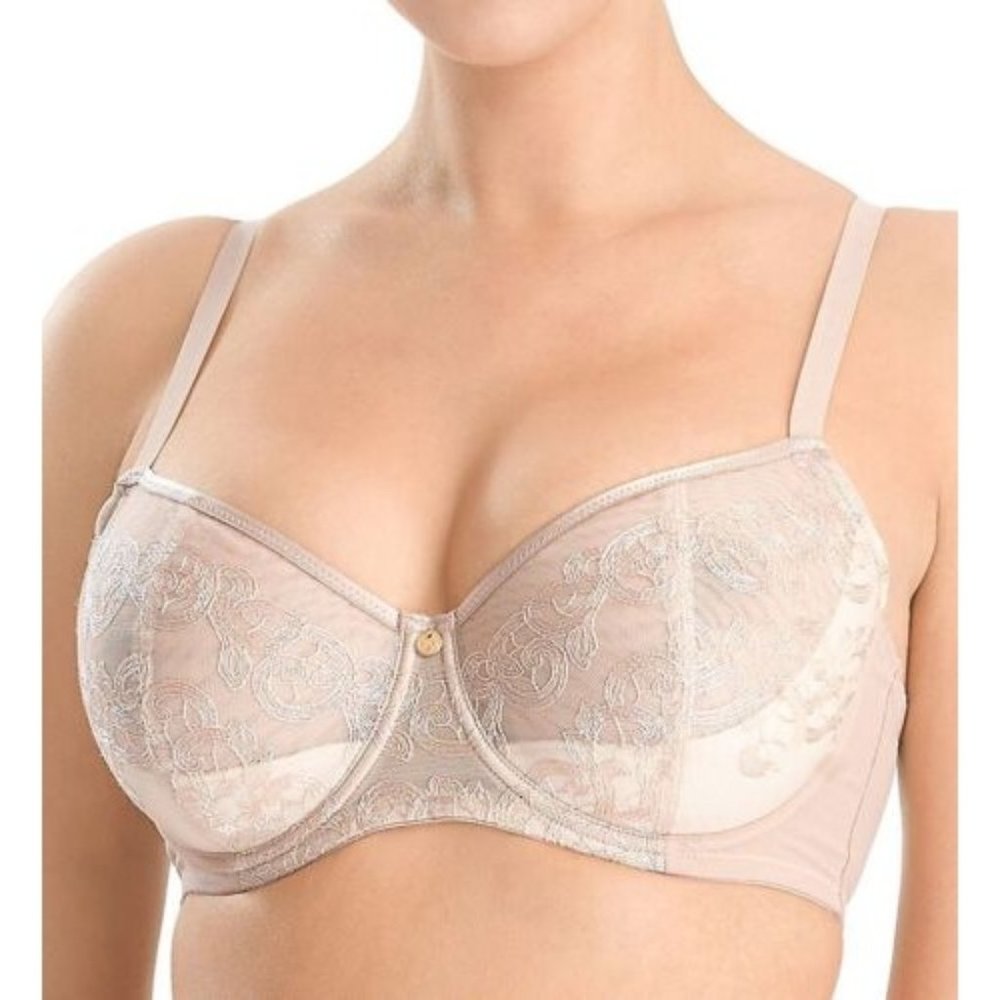 NWT Natori Plus Support 30H True Decadence Multi Part Cup Bra 734097 Retails $78